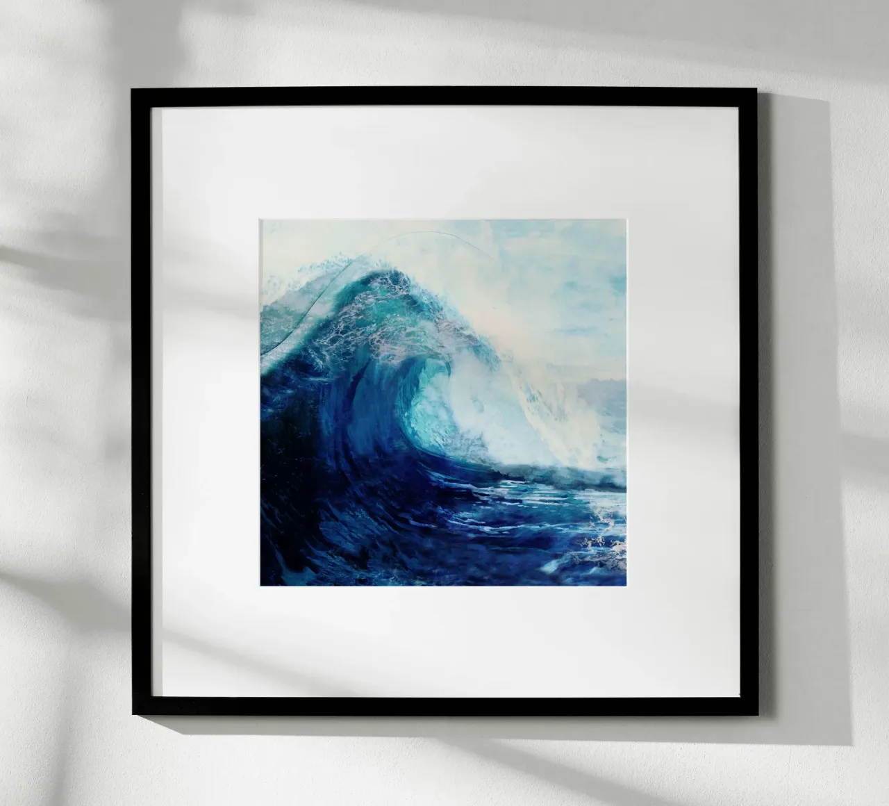Waves II carta hahnemühle da Nadjaa