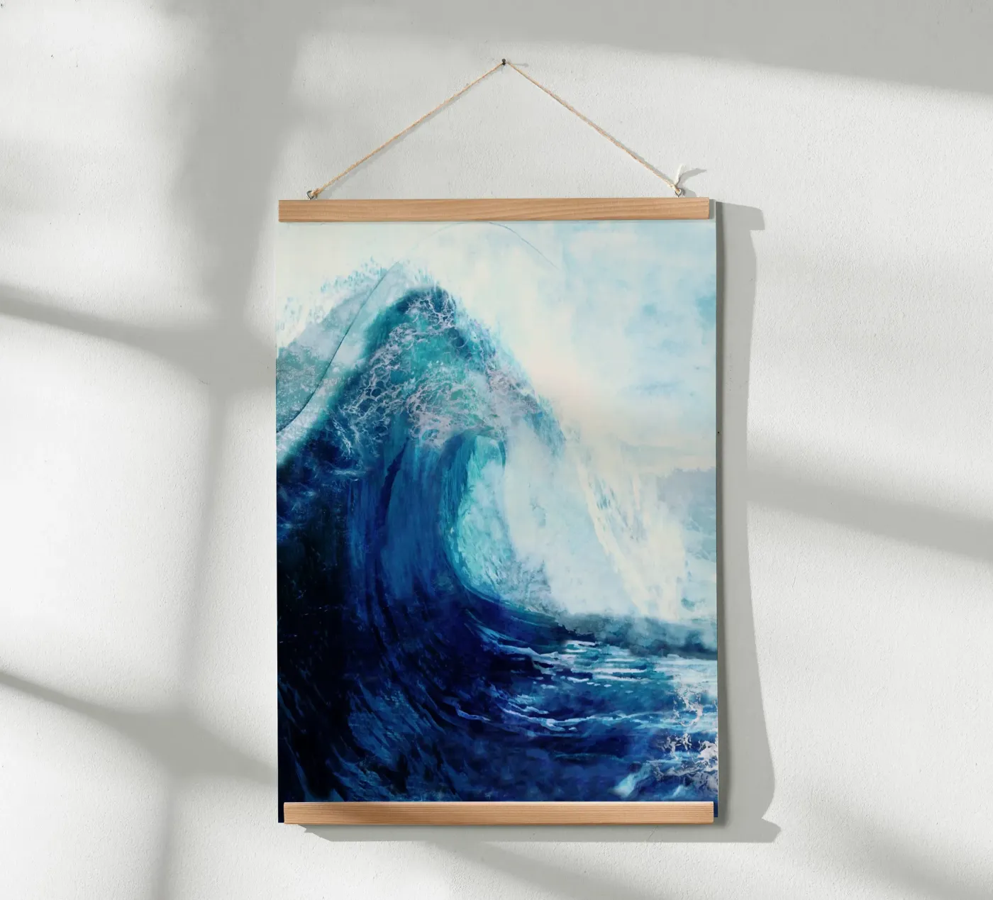 Waves II poster van Nadjaa