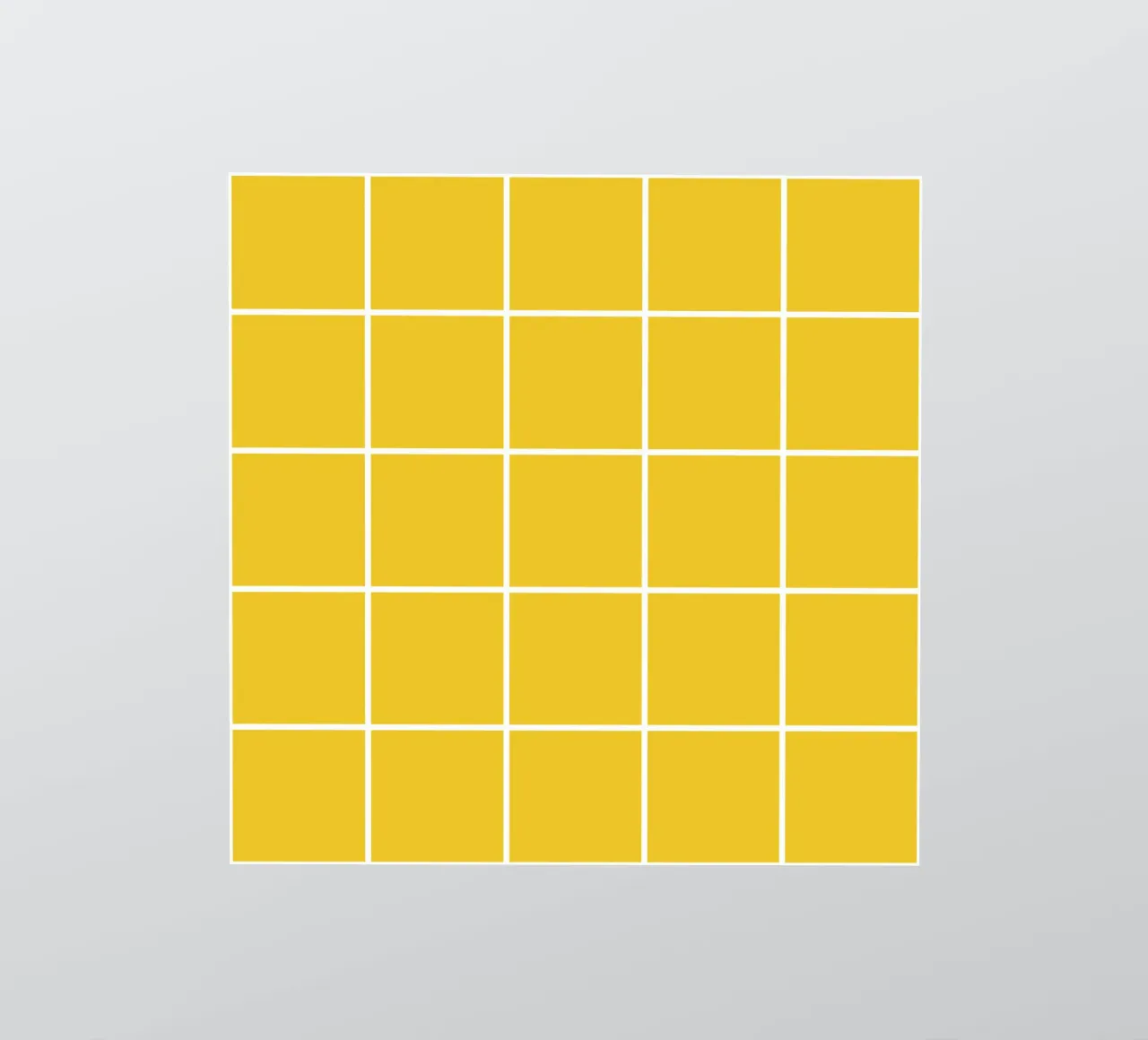 White Thin Checkered Pattern on Yellow Background sticker by Stilrausch