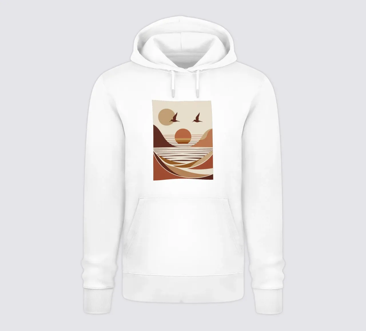 Summer Days II felpa con cappuccio da Artsy Vibes