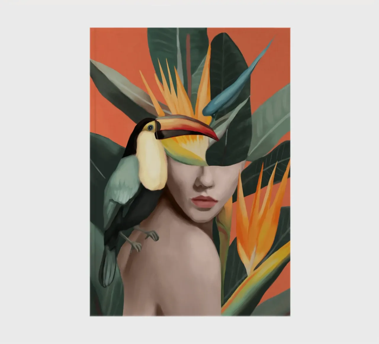 Tropical Reverie 2 notebook by Nadjaa
