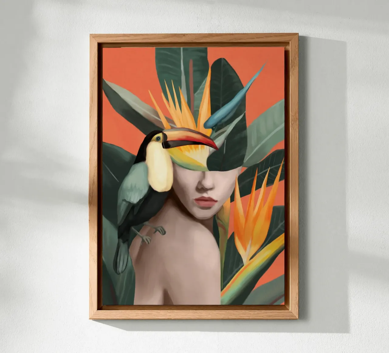 Tropical Reverie 2 alu-dibond by Nadjaa