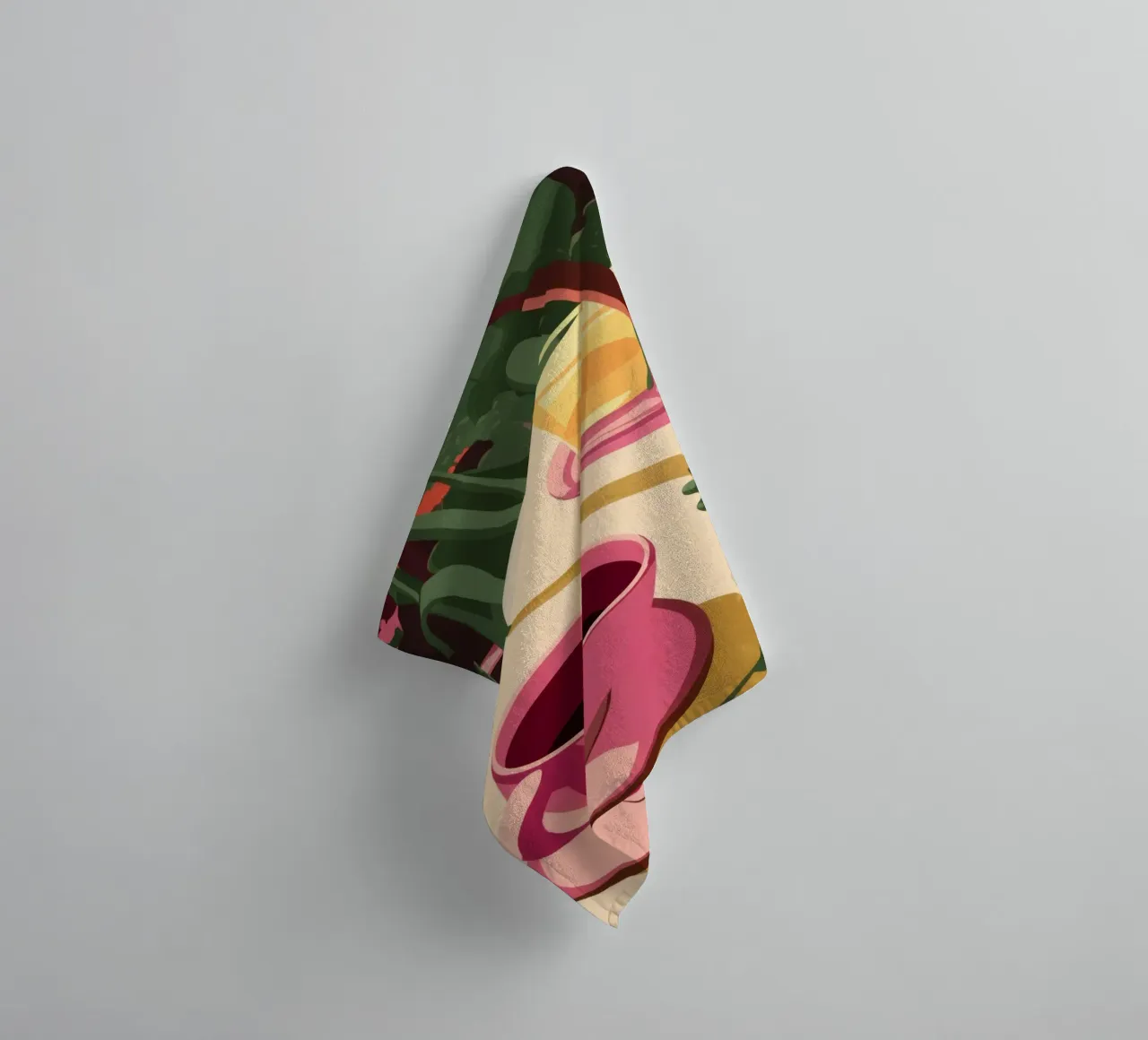 Sunset Tea Serenity towel by Fine Sanctuary