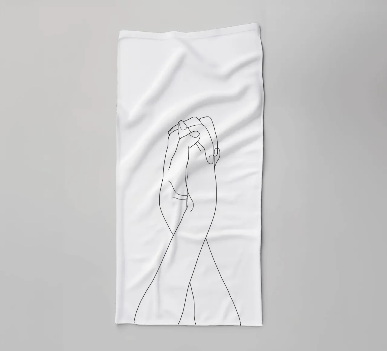 Never Let Me Go II asciugamano da bagno da Nadjaa