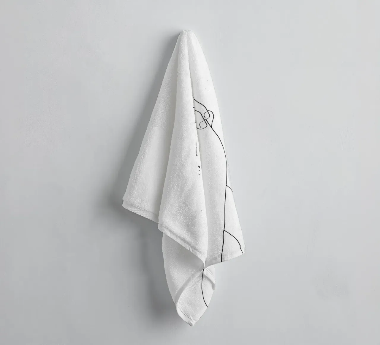 Never Let Me Go II asciugamano da bagno da Nadjaa