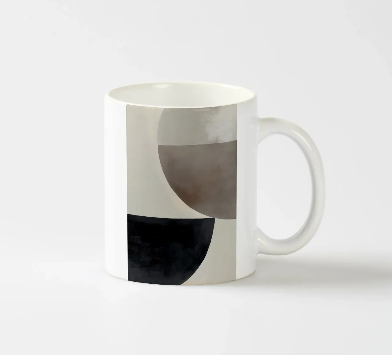 Geometrische Vormen Abstracte Kunst keramische mok van Melloi Art Print