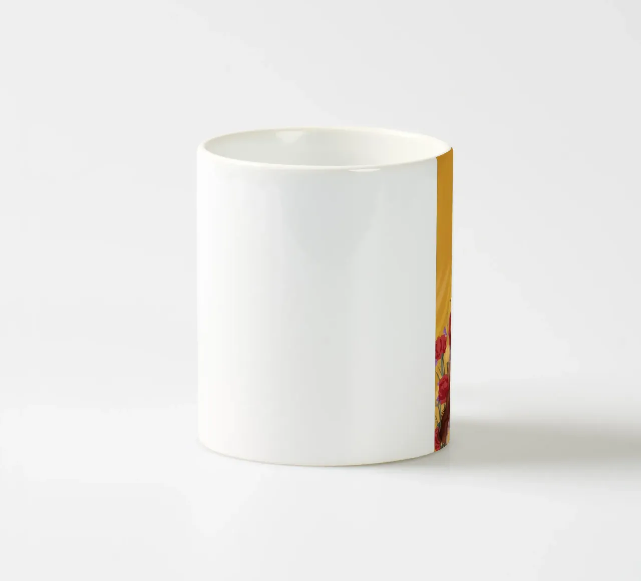 Blumenkrone Majestät Keramik Tasse von Fine Sanctuary