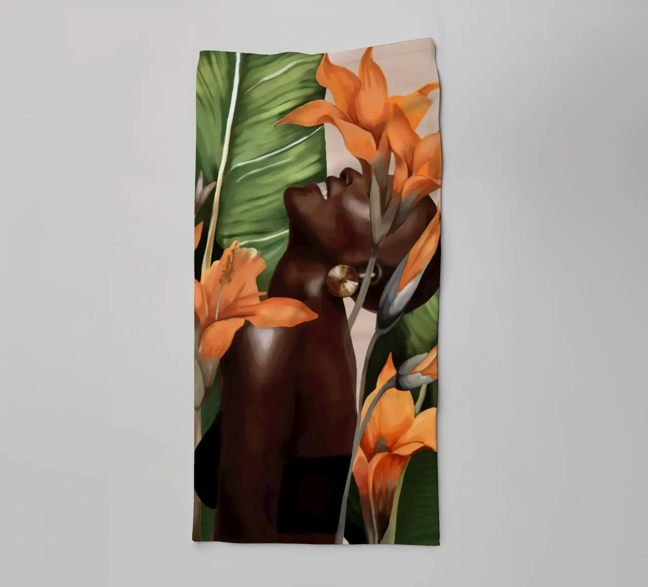 Ethereal Bloom asciugamano da bagno da Nadjaa