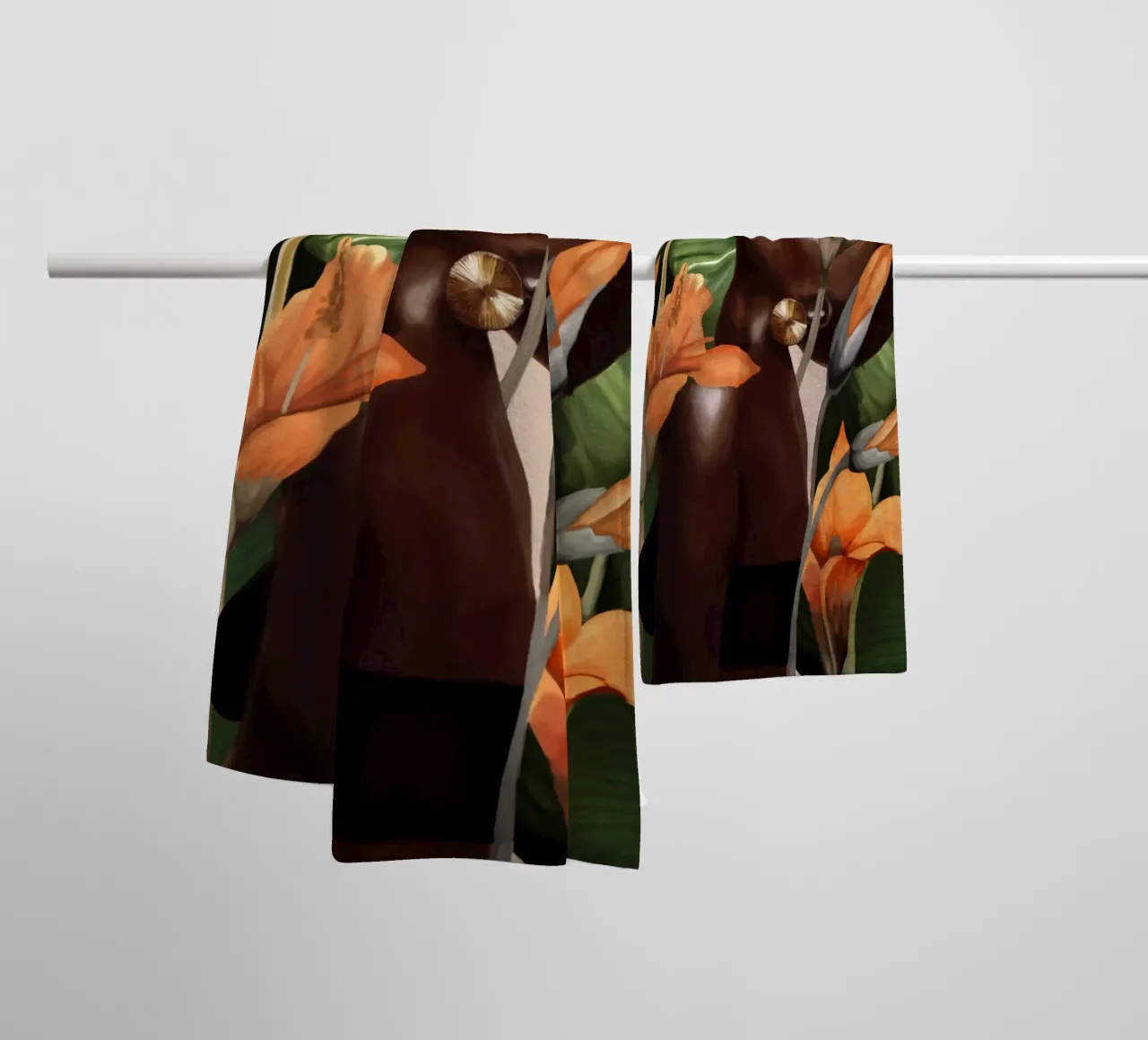 Ethereal Bloom asciugamano da bagno da Nadjaa