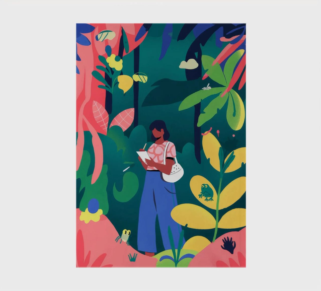 Jungle Reading Escape notebook by Fine Sanctuary