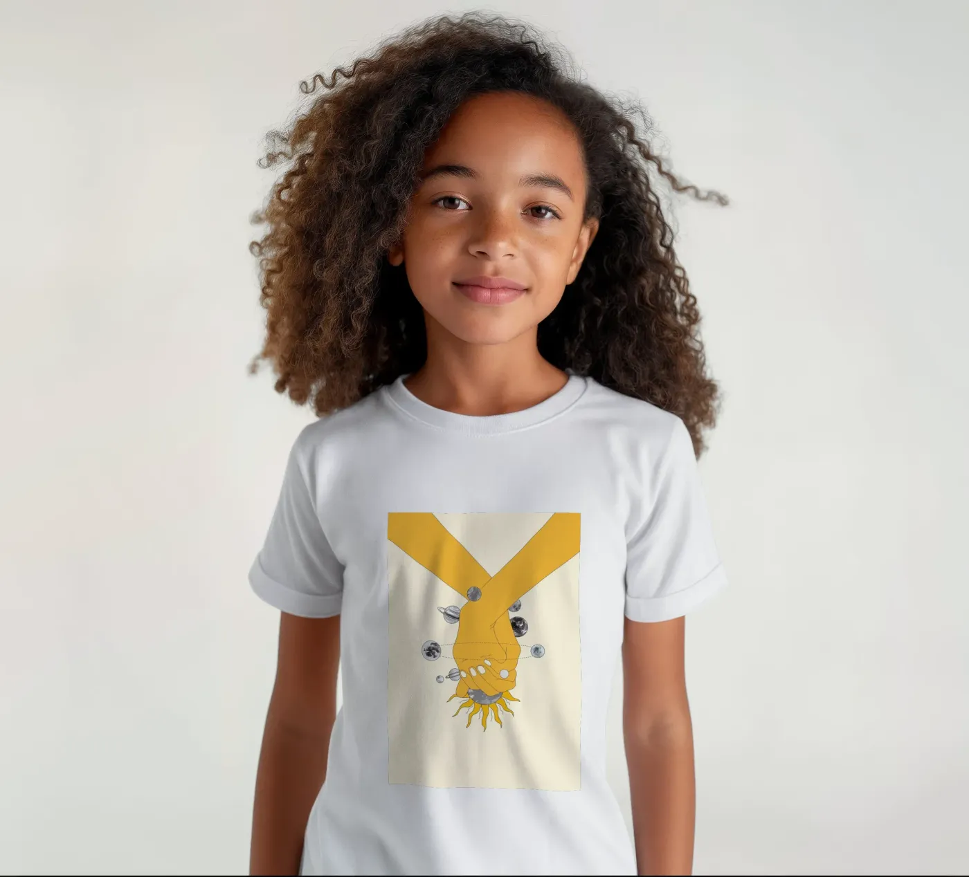 Everything Revolves Around Us t-shirt bambini da Nadjaa