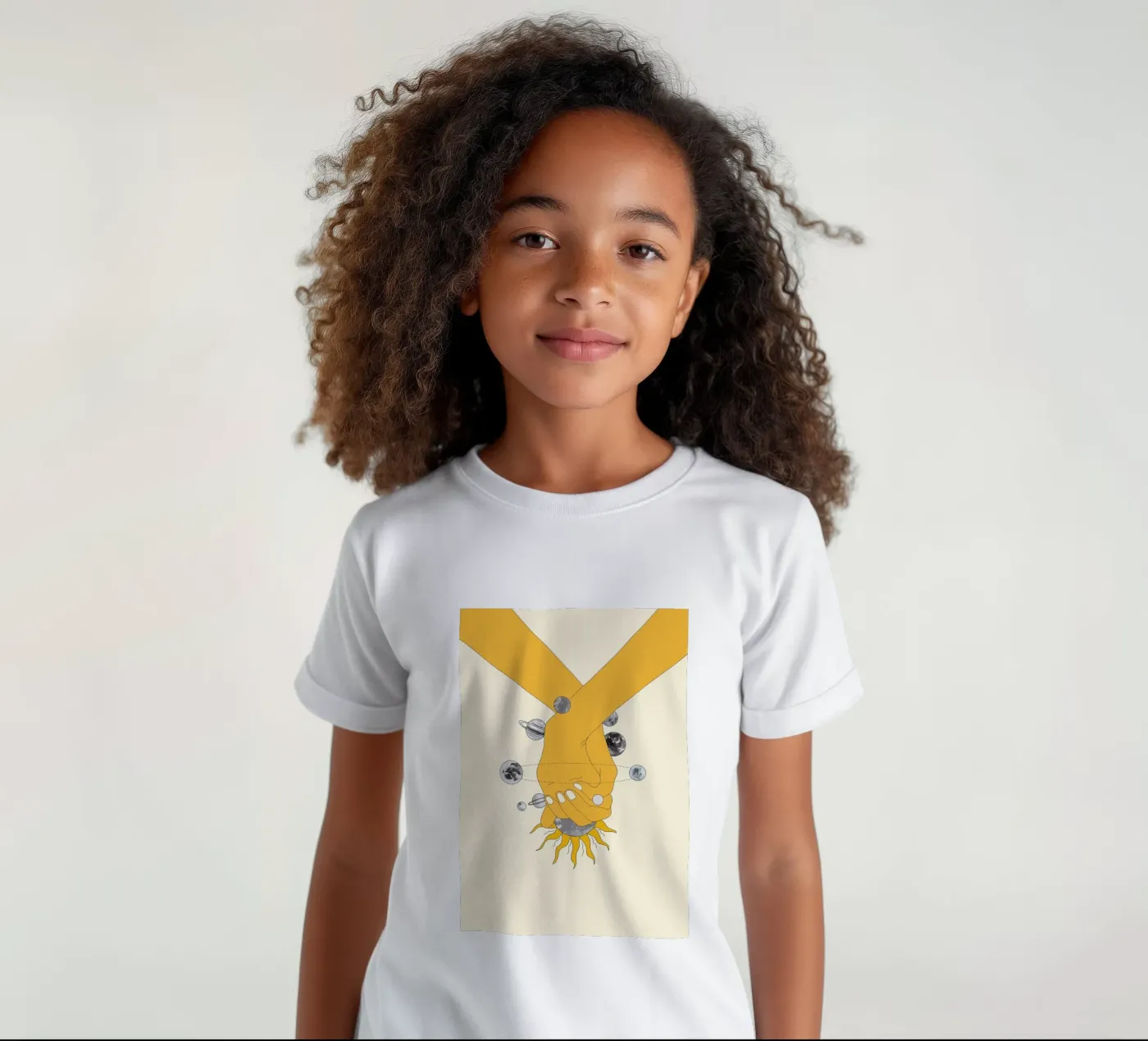 Everything Revolves Around Us t-shirt bambini da Nadjaa
