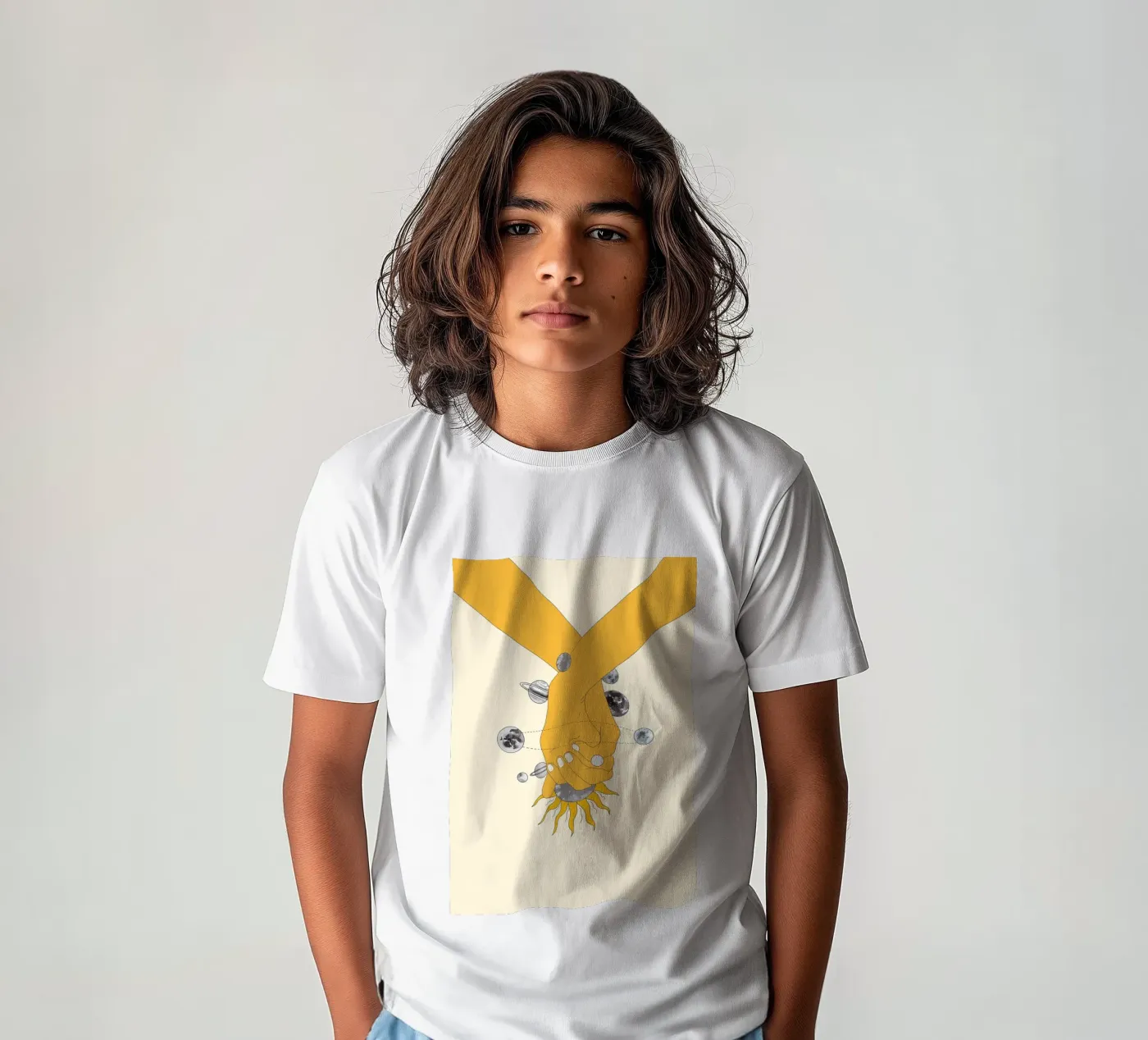 Everything Revolves Around Us t-shirt bambini da Nadjaa