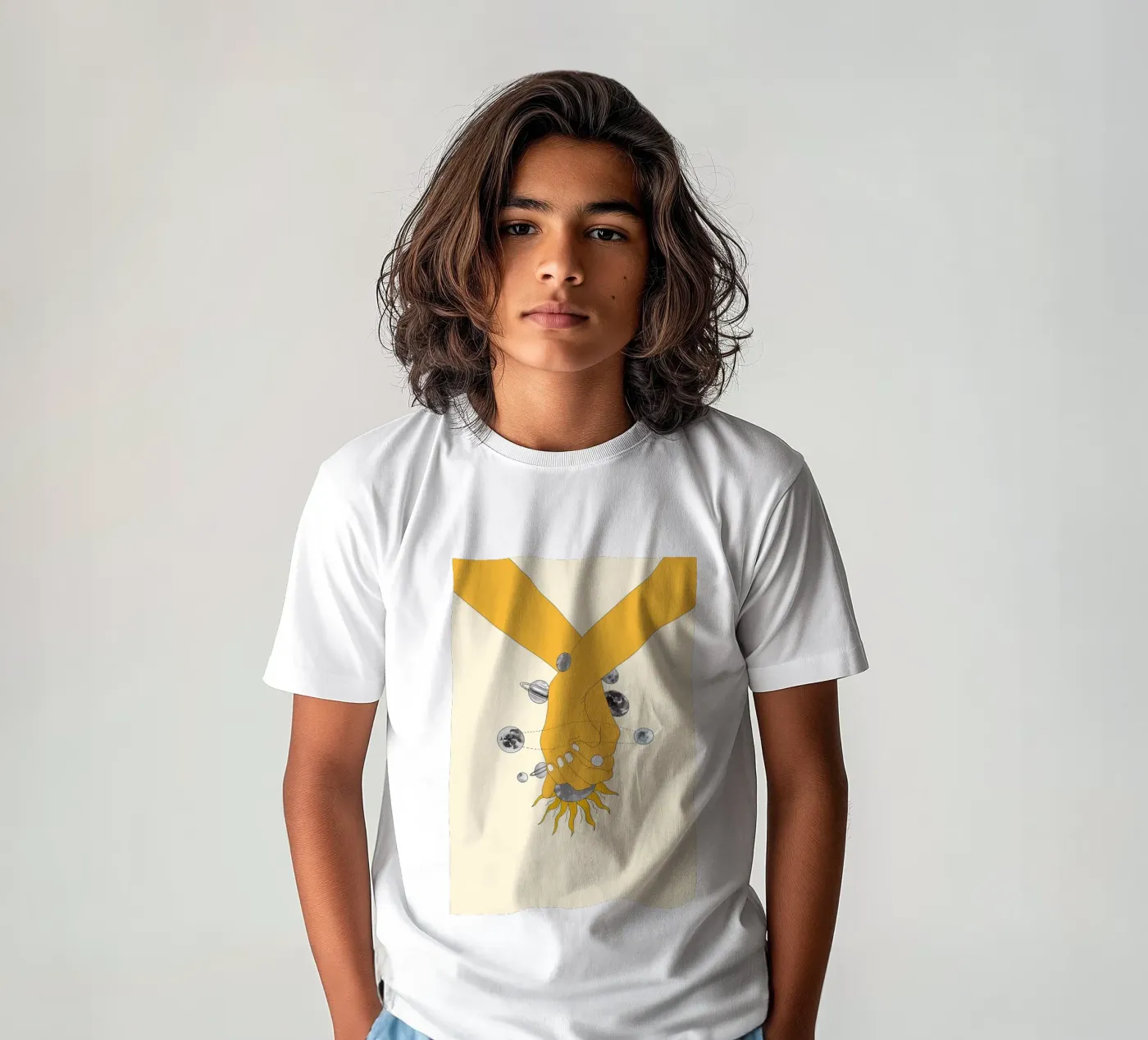 Everything Revolves Around Us t-shirt bambini da Nadjaa
