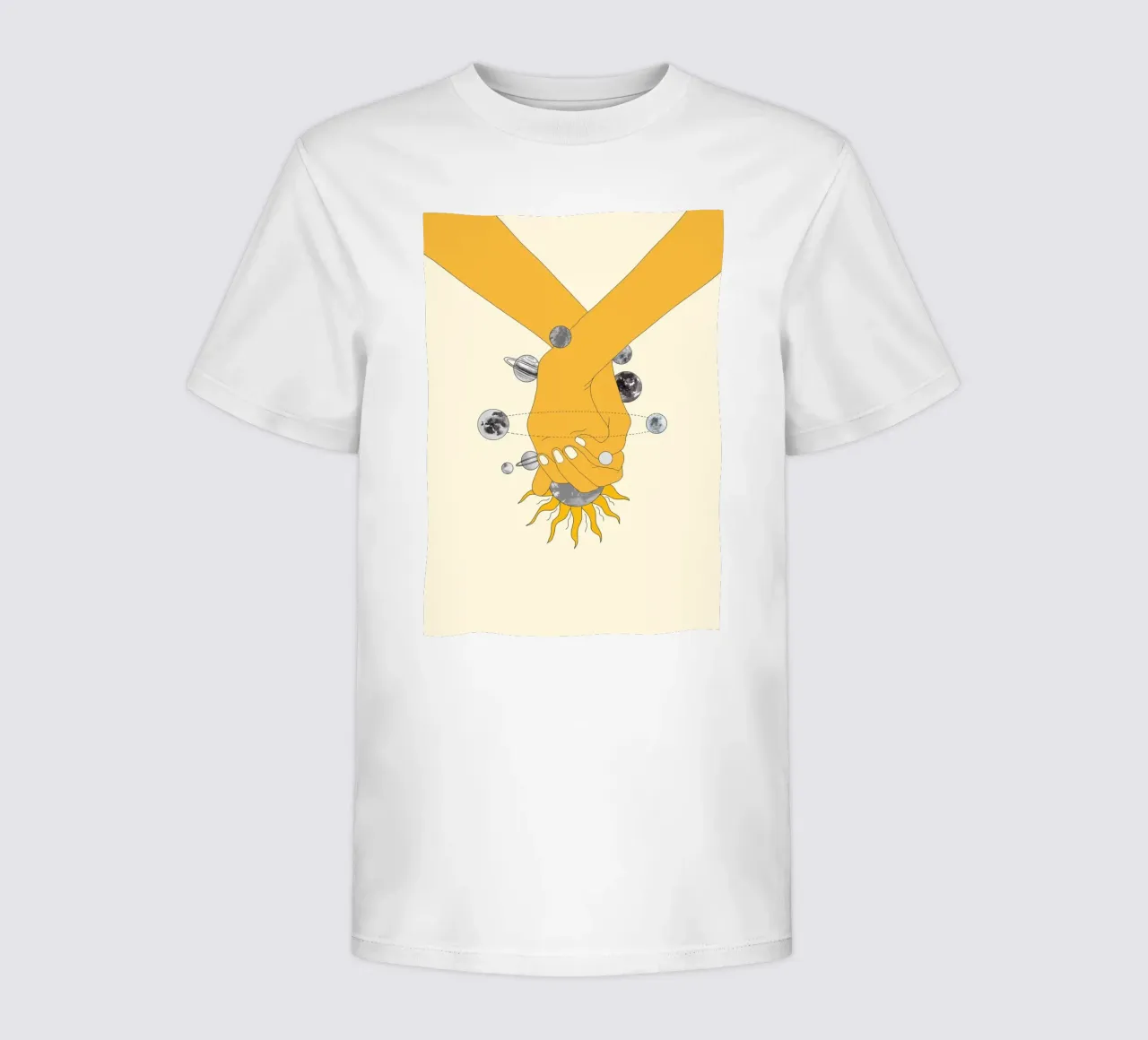 Everything Revolves Around Us t-shirt bambini da Nadjaa