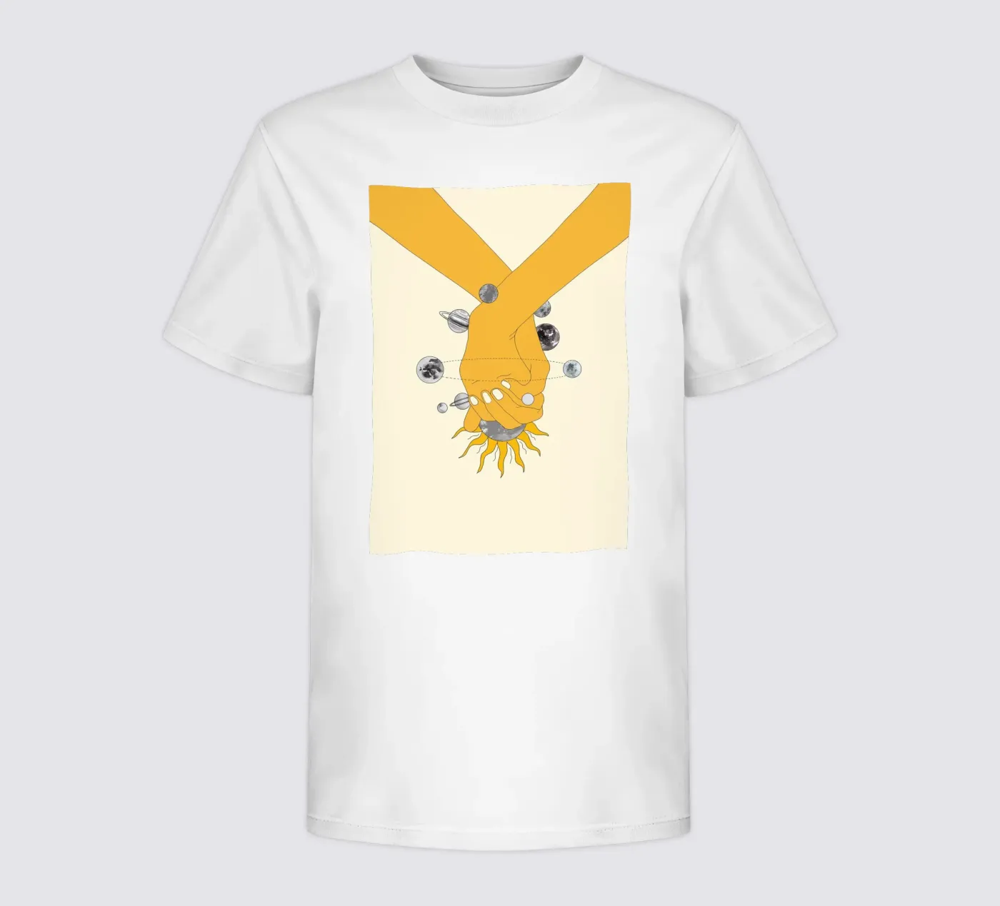 Everything Revolves Around Us kinder t-shirt van Nadjaa