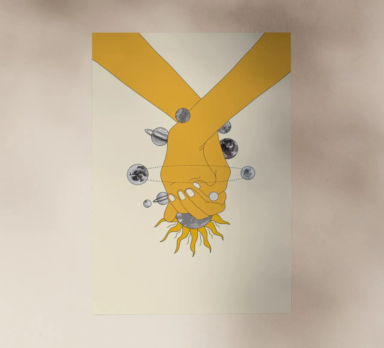 Everything Revolves Around Us pellicola backlit da Nadjaa