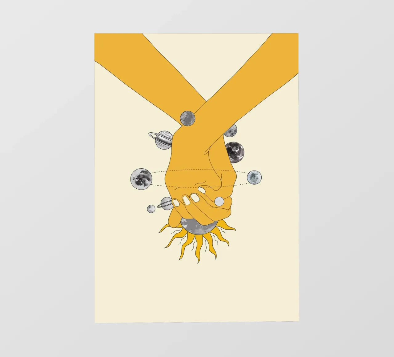 Everything Revolves Around Us pellicola backlit da Nadjaa