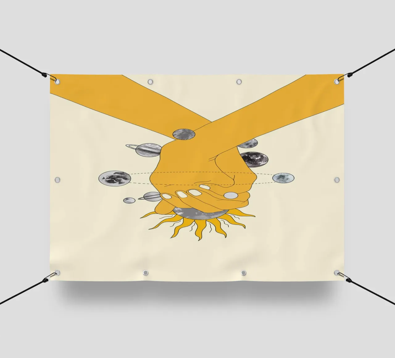 Everything Revolves Around Us telo in pvc da Nadjaa