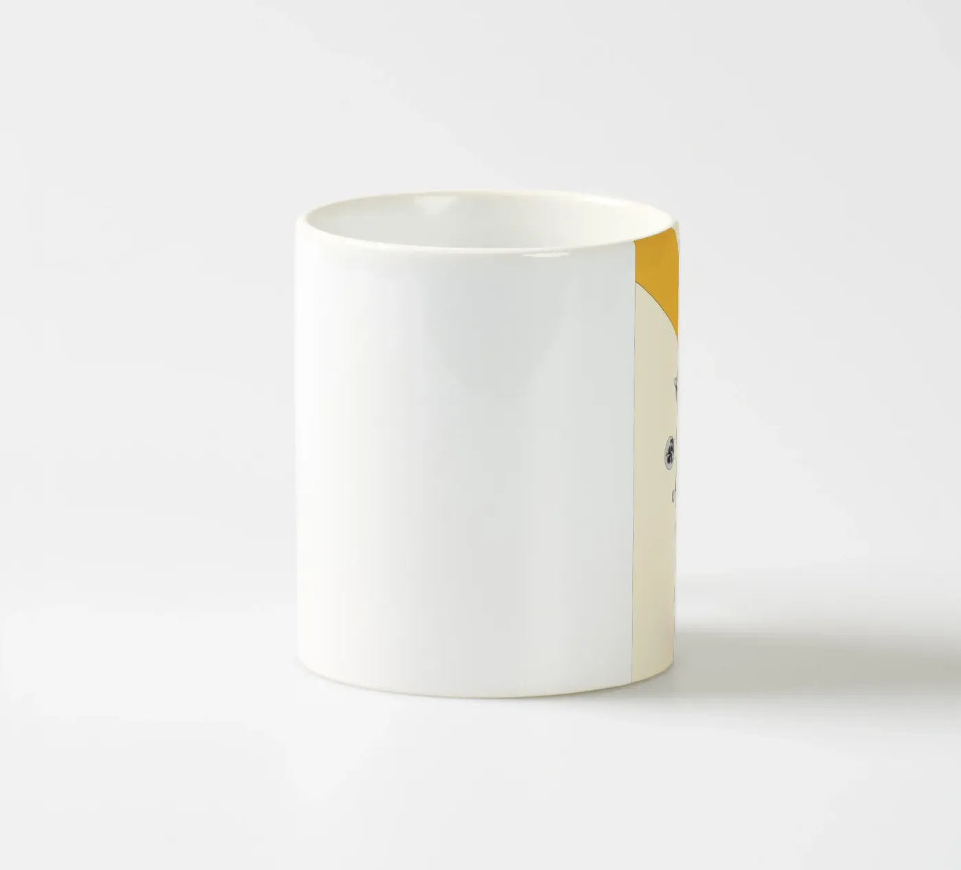 Everything Revolves Around Us ceramic mug by Nadjaa