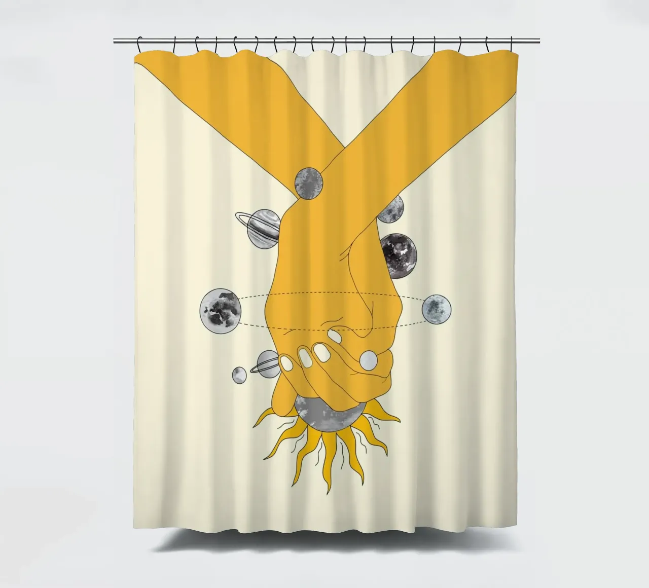 Everything Revolves Around Us tenda da doccia da Nadjaa