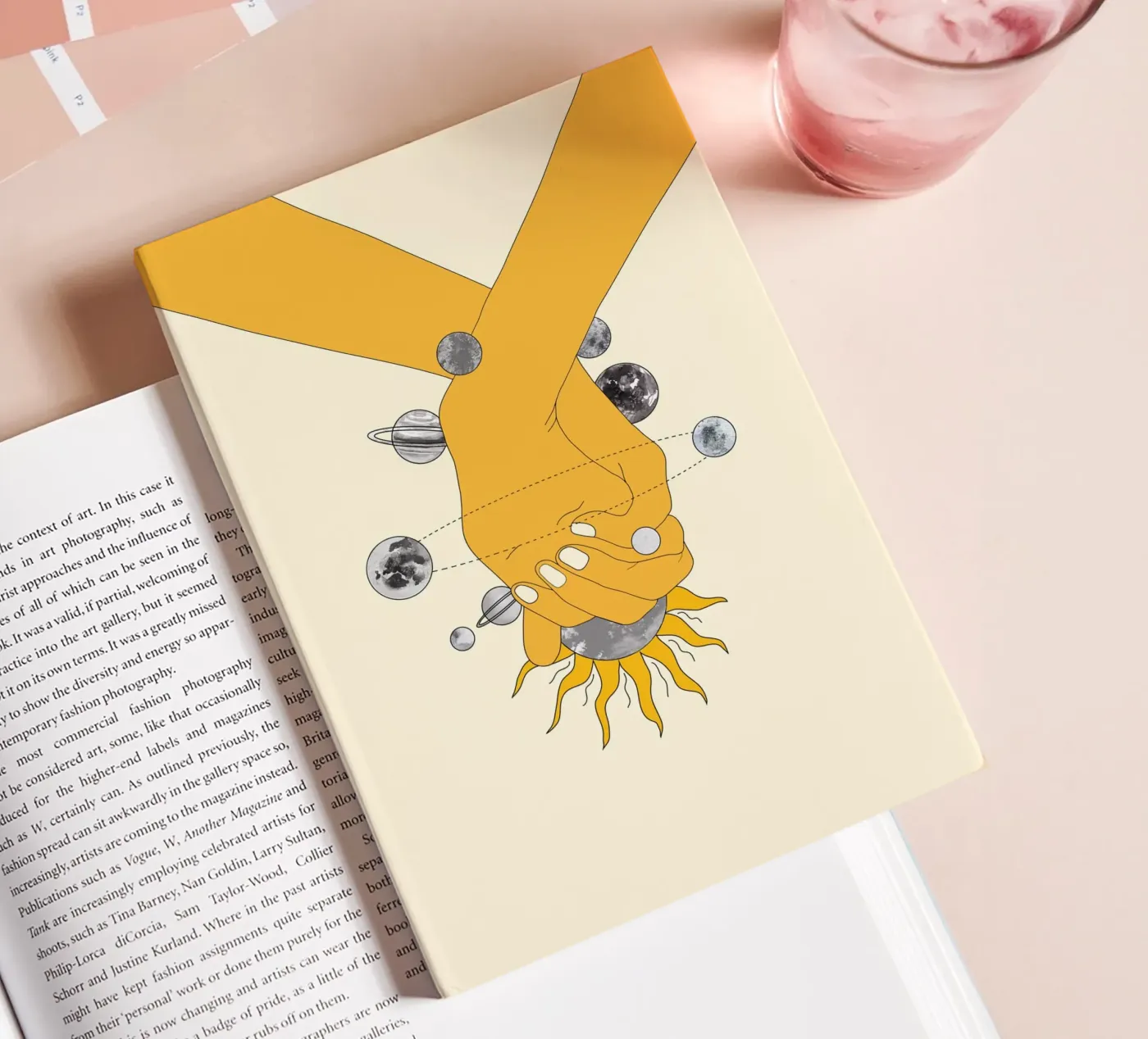 Everything Revolves Around Us notebook by Nadjaa