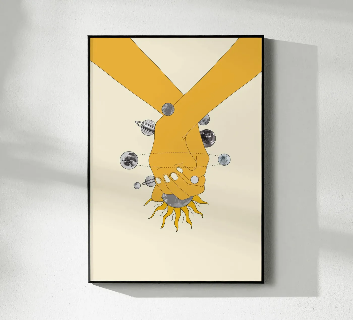 Everything Revolves Around Us plexiglass da Nadjaa