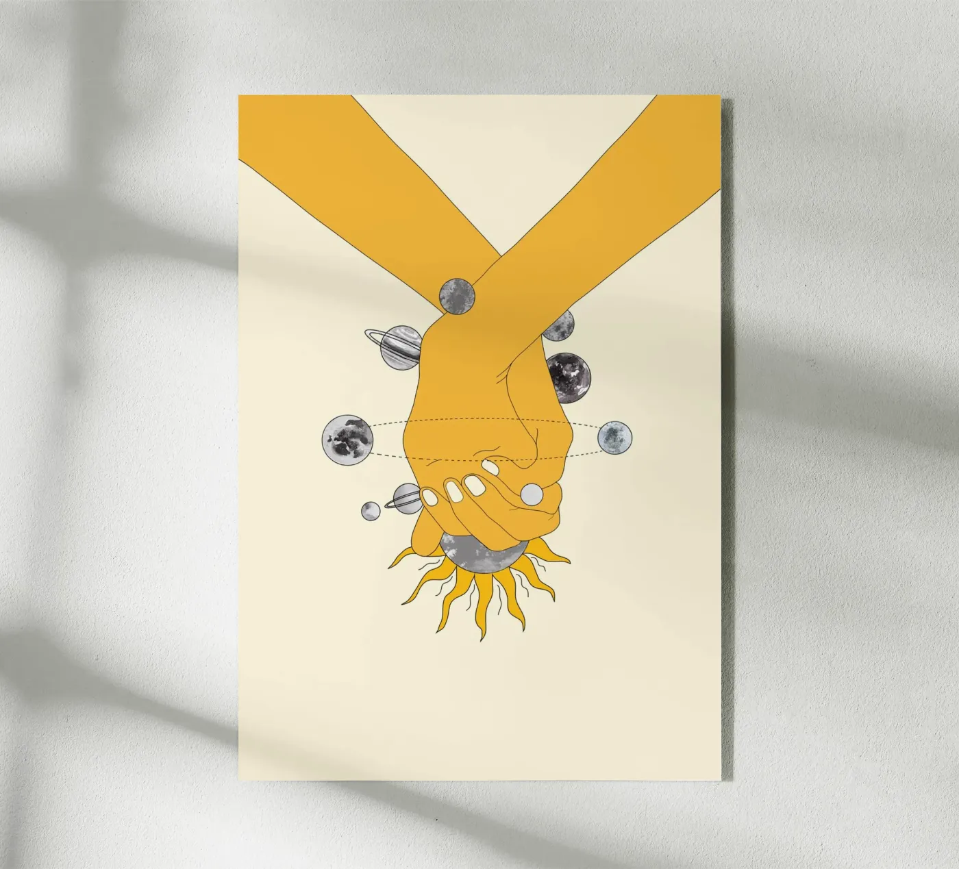 Everything Revolves Around Us plexiglass da Nadjaa