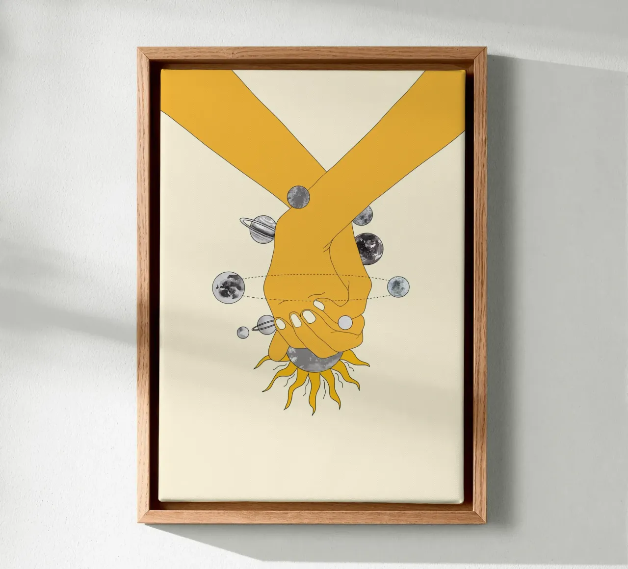 Everything Revolves Around Us tela da Nadjaa