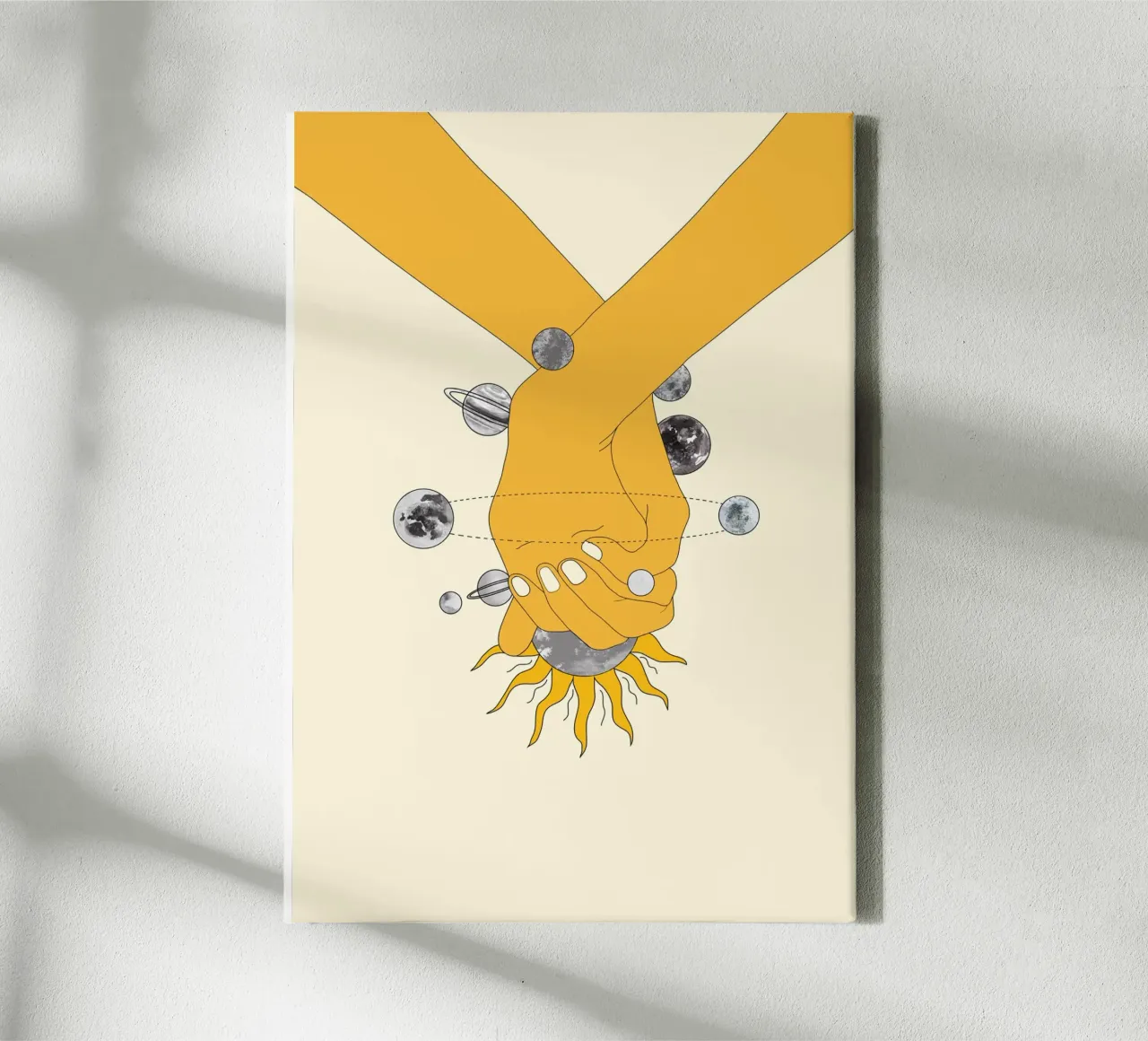 Everything Revolves Around Us tela da Nadjaa