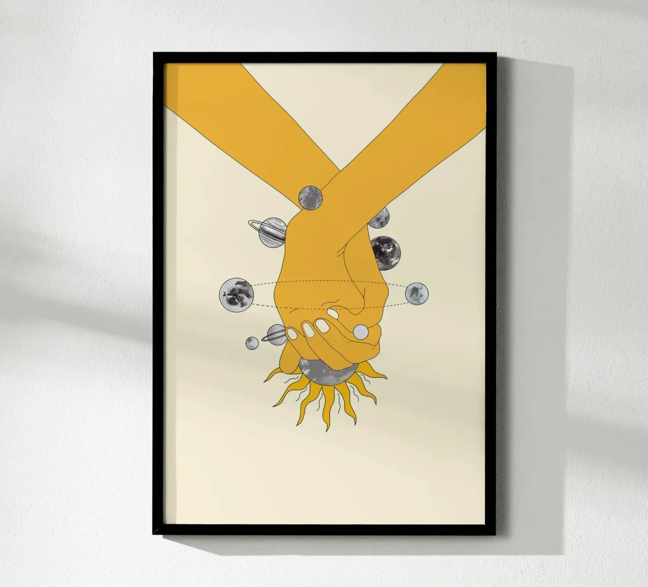 Everything Revolves Around Us poster da Nadjaa