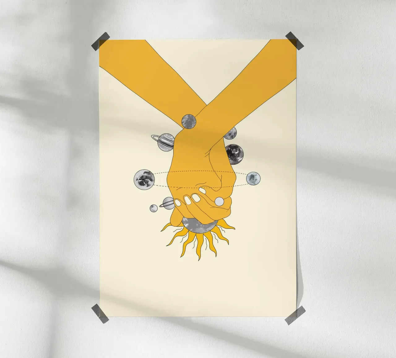 Everything Revolves Around Us poster da Nadjaa