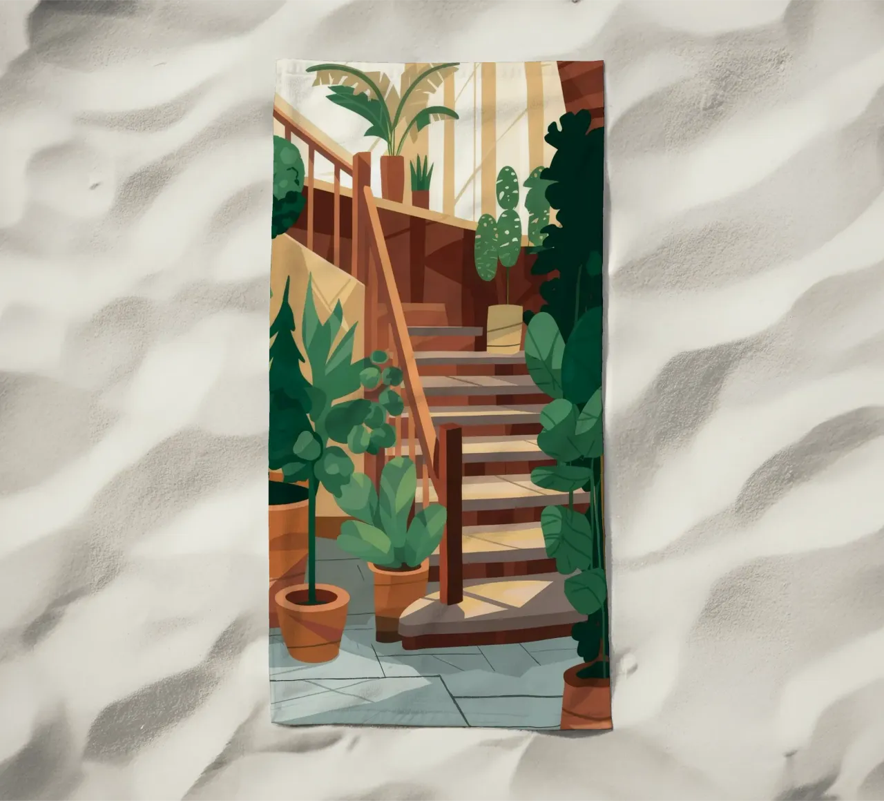 Scala Oasi verde telo mare da Fine Sanctuary