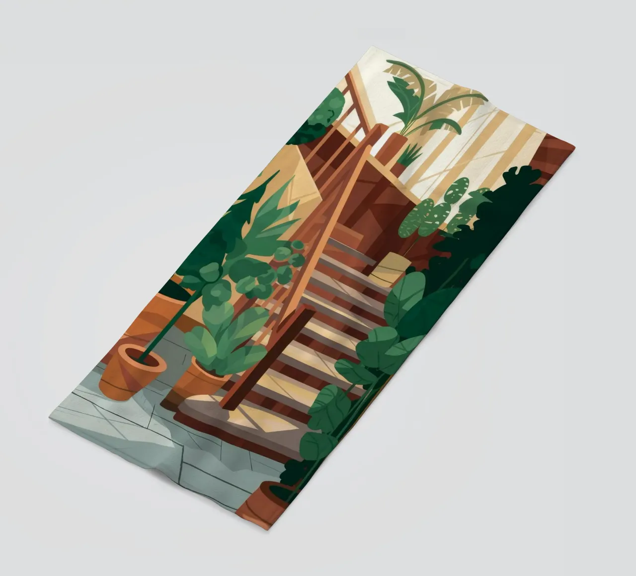 Scala Oasi verde telo mare da Fine Sanctuary