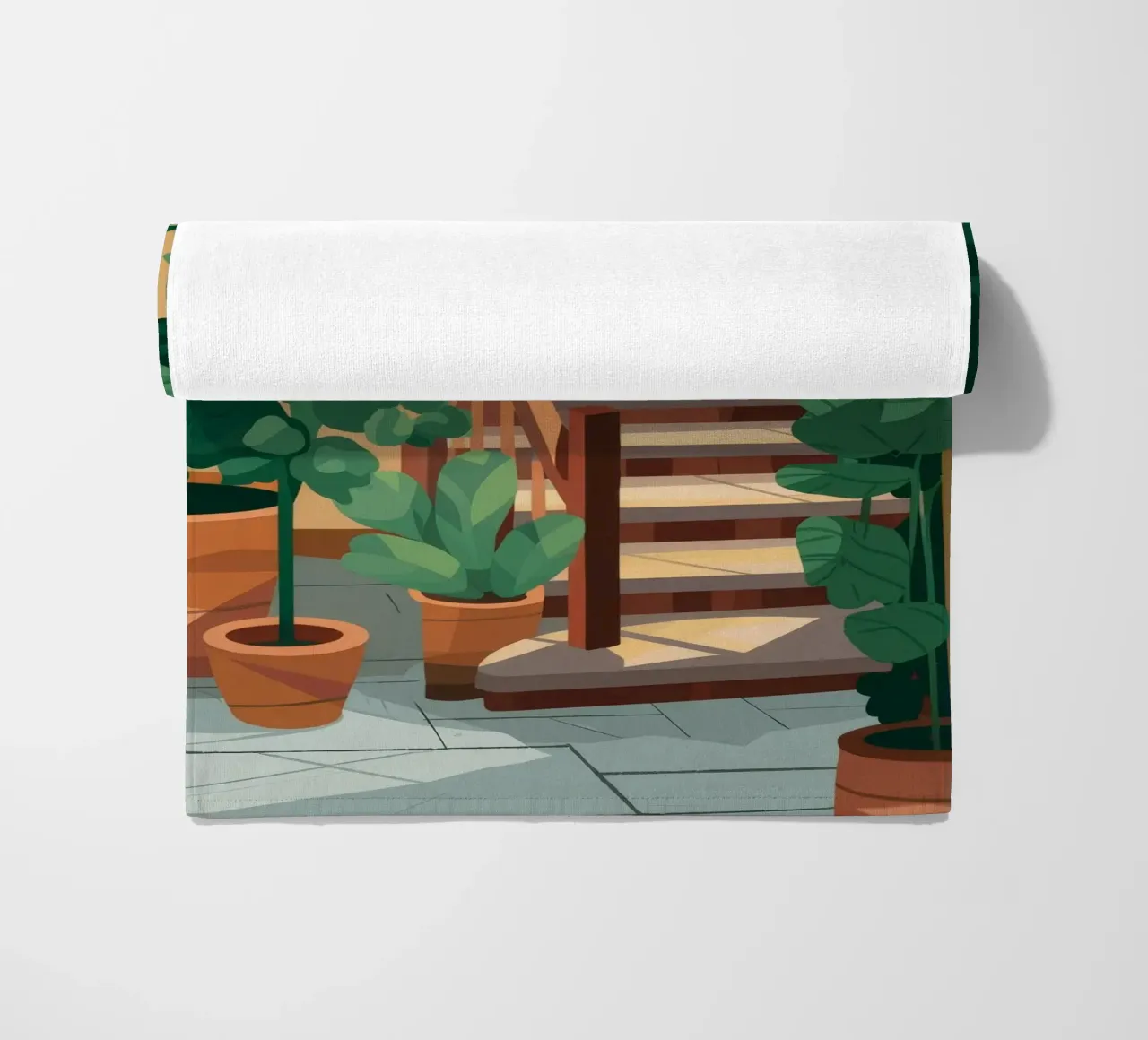 Scala Oasi verde telo mare da Fine Sanctuary