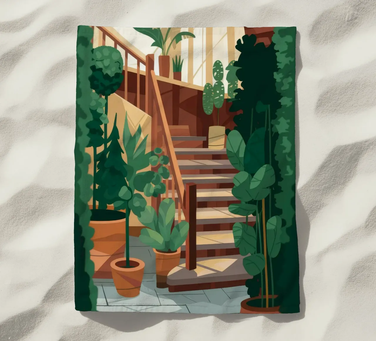 Scala Oasi verde telo mare da Fine Sanctuary