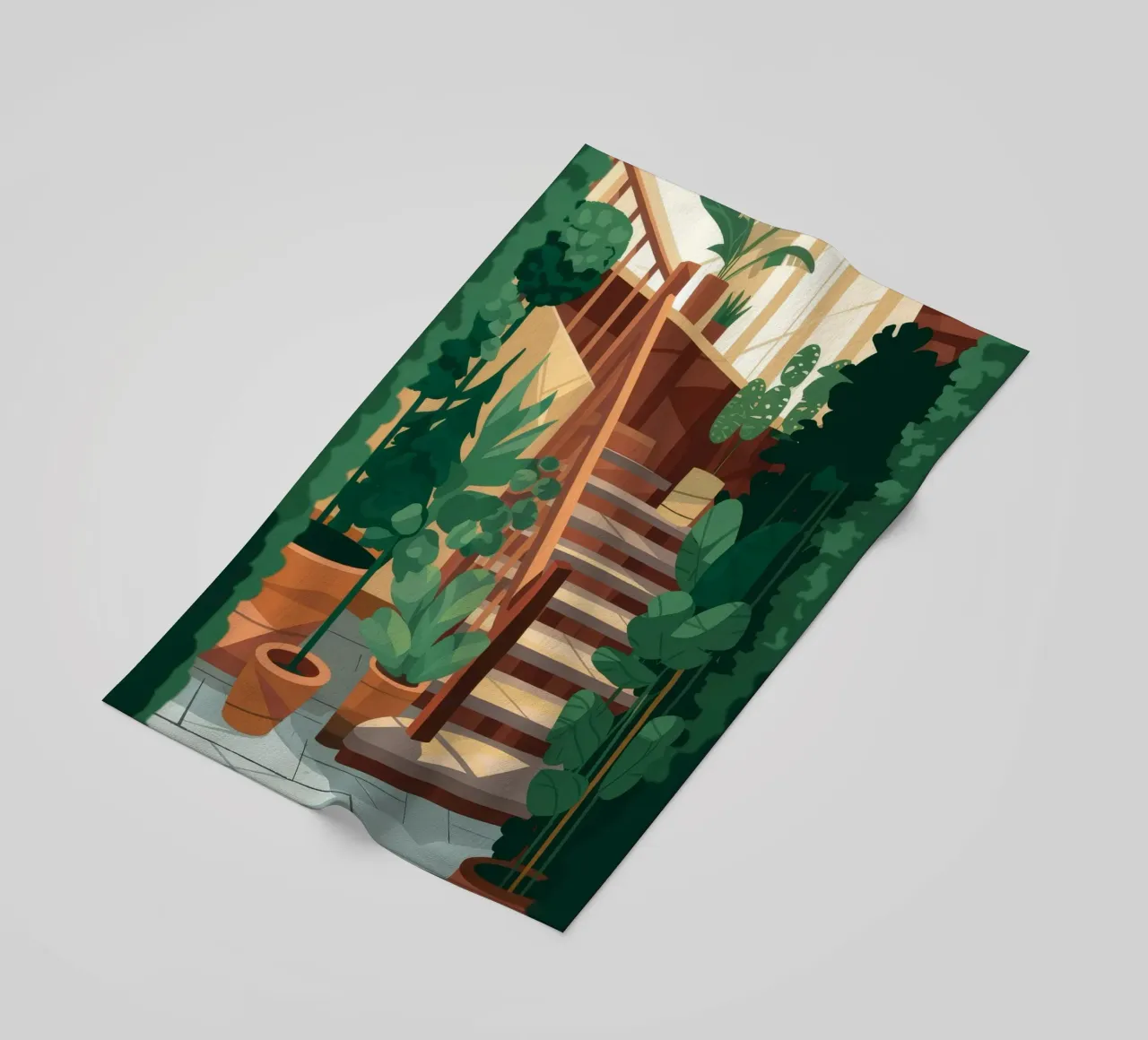 Scala Oasi verde telo mare da Fine Sanctuary