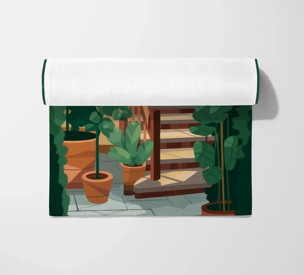 Scala Oasi verde telo mare da Fine Sanctuary