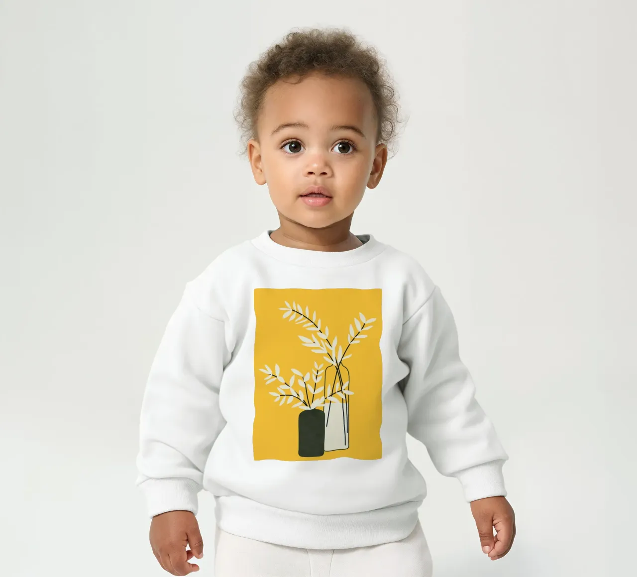 Abstract Vases baby sweatshirt van Nadjaa