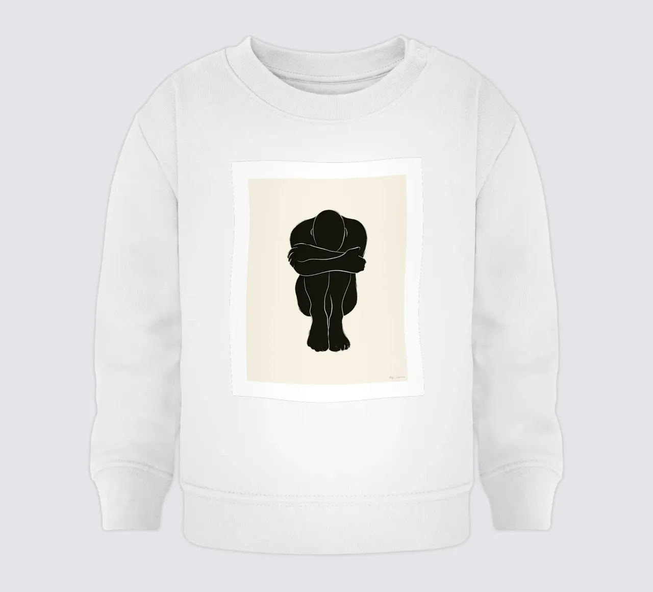 By Garmi Static felpa neonato da Birgitpopshop