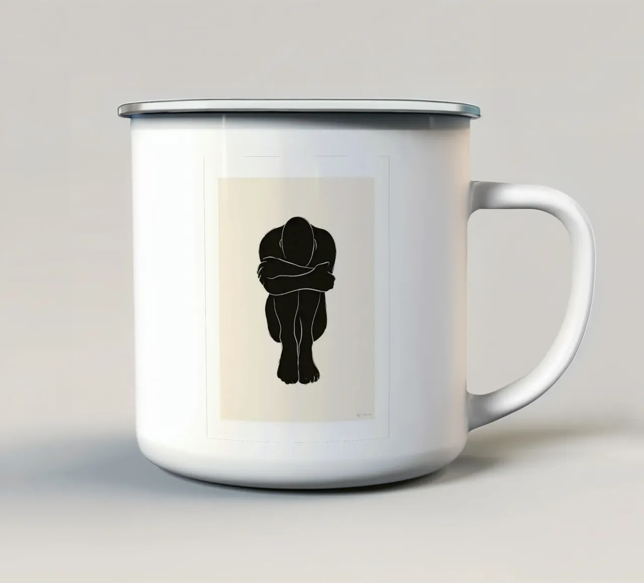 By Garmi Static tazza in smalto da Birgitpopshop