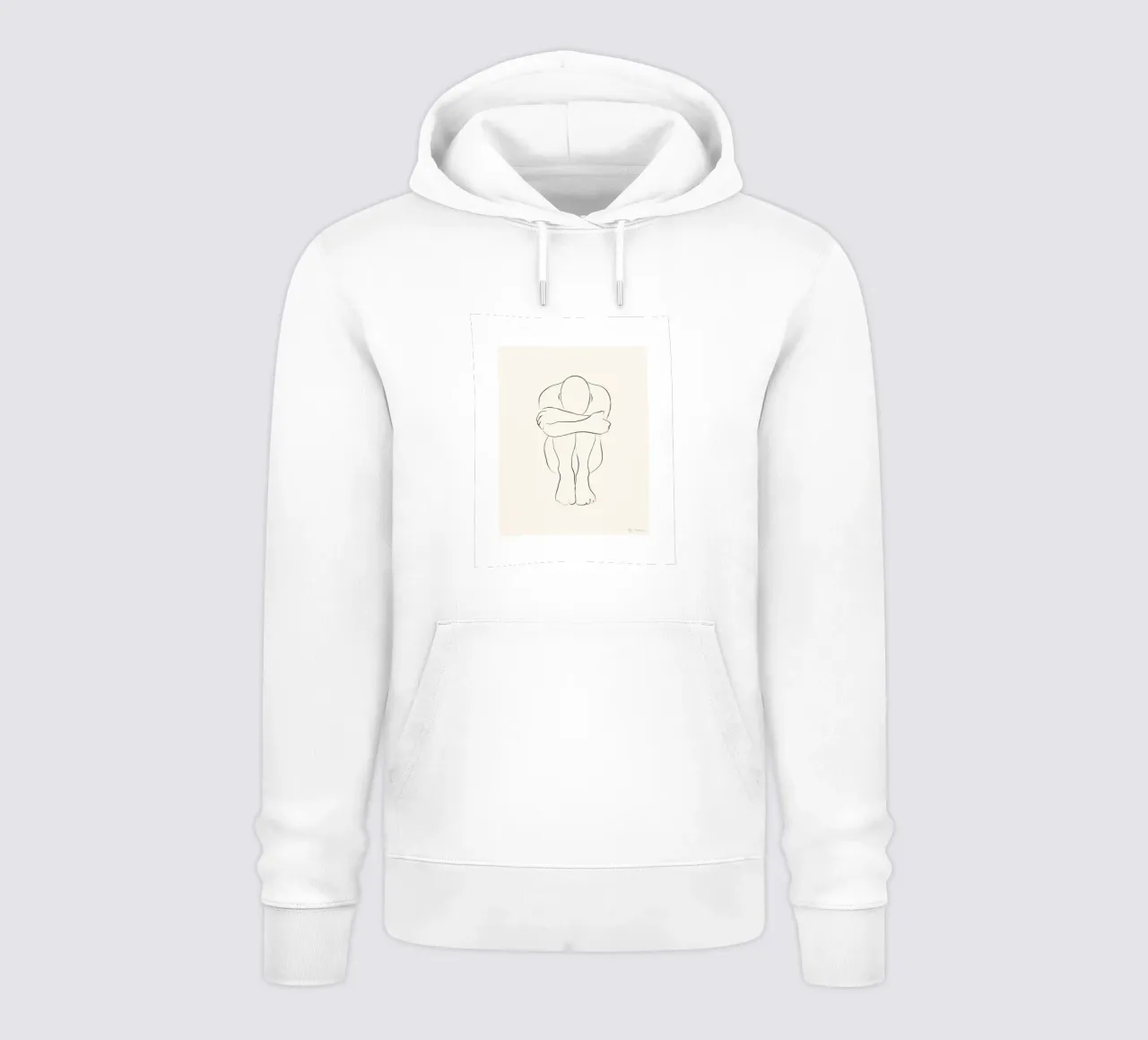 Di Garmi Schema statico felpa con cappuccio da Birgitpopshop