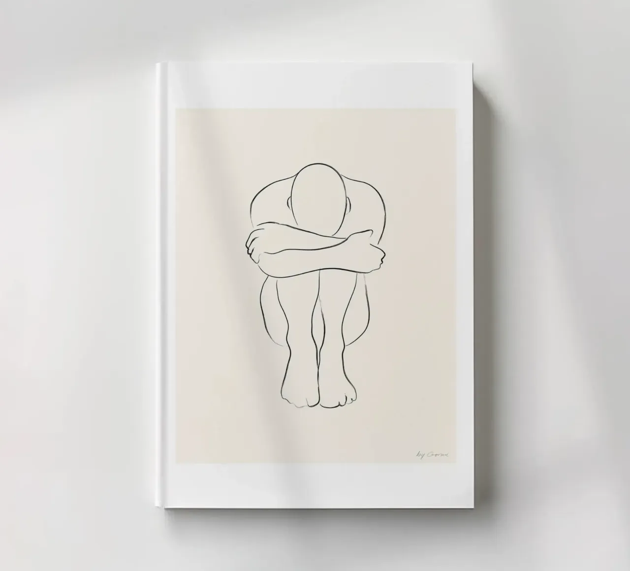 By Garmi Static Outline notebook by Birgitpopshop