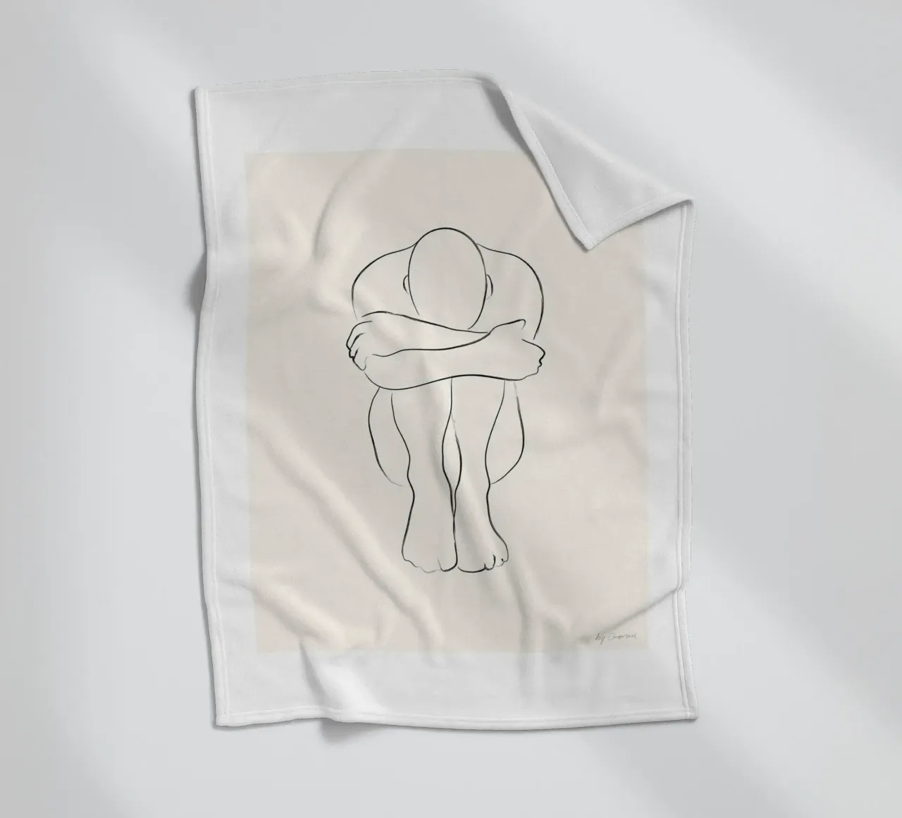 Di Garmi Schema statico coperta in pile da Birgitpopshop