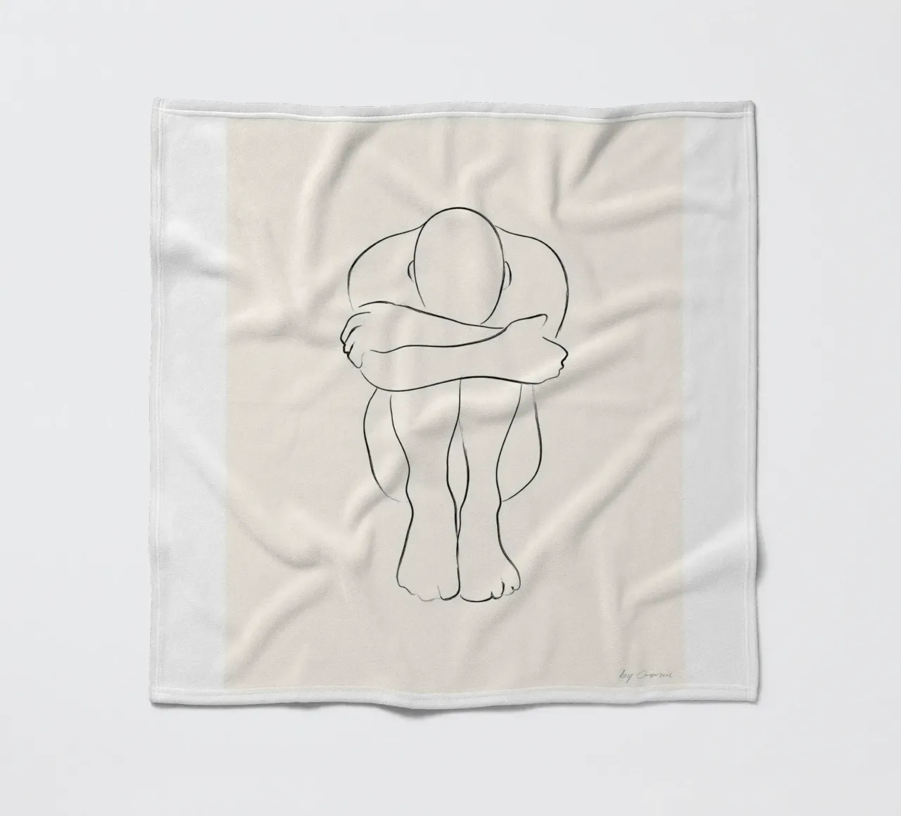 Di Garmi Schema statico coperta in pile da Birgitpopshop