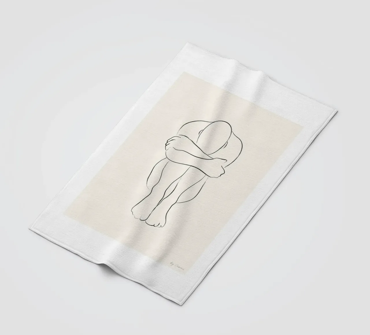 Di Garmi Schema statico coperta in pile da Birgitpopshop