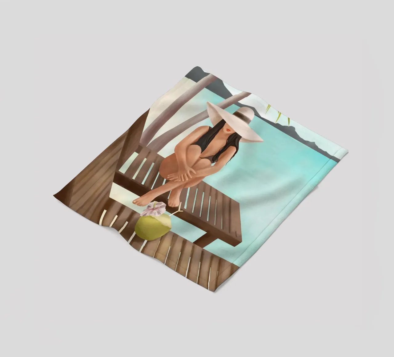 That Summer Feeling VII coperta in pile da cityart
