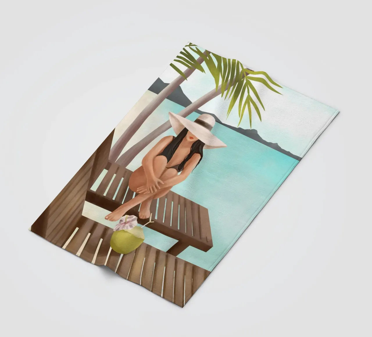 That Summer Feeling VII coperta in pile da cityart