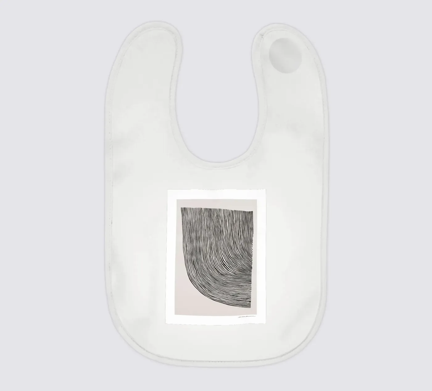 Linea curve bavaglino da Birgitpopshop