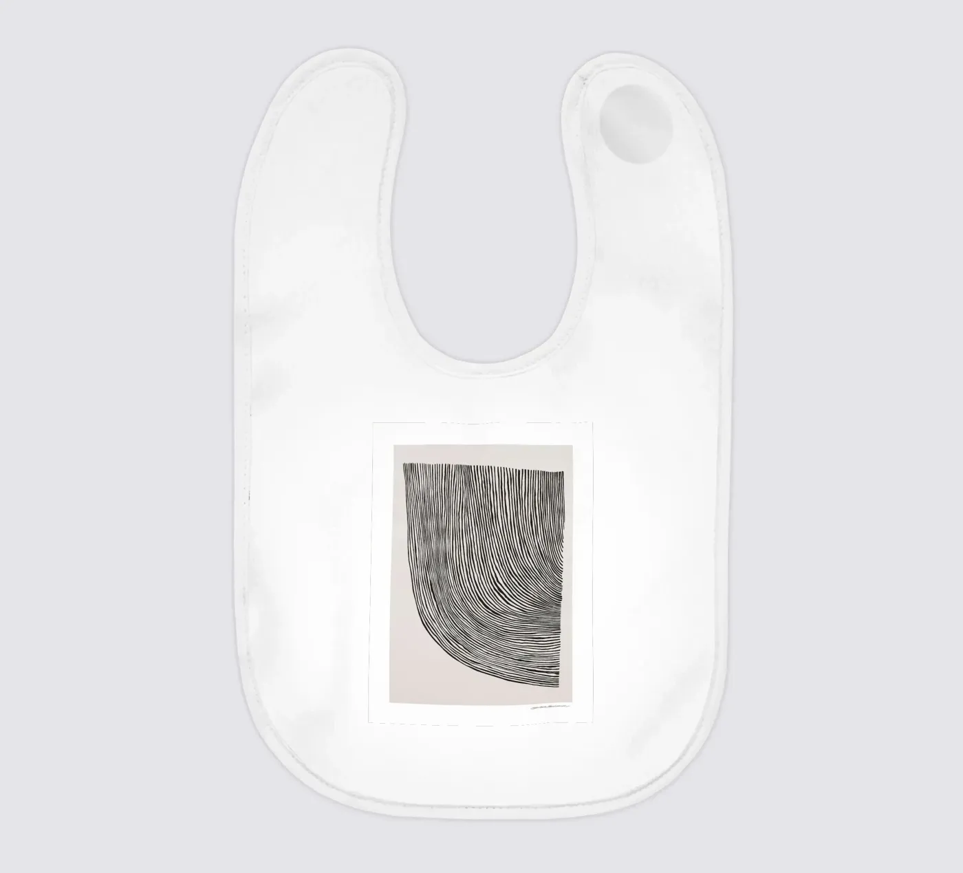Linea curve bavaglino da Birgitpopshop